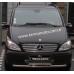 Защита переднего бампера - труба двойная (нержавейка d=70/48) для Mercedes Vito VITO