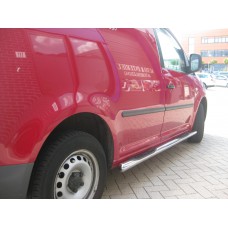 Пороги - B2 (нержавейка d=76) для Volkswagen Caddy CADDY