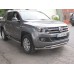 Защита переднего бампера - ус двойной (нержавейка d=70/48) для Volkswagen Amarok AMAROK