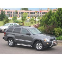 Пороги - C2 (нержавейка d=60) для Jeep Grand Cherokee