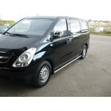 Пороги - B1 (нержавейка) для Hyundai H1 Starex H1 STAREX