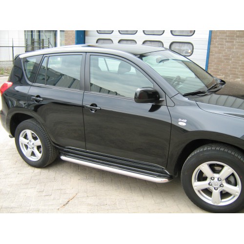 Пороги - C2 (нержавейка d=60) для Toyota RAV4 RAV4