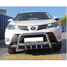 Защита переднего бампера - кенгурятник с грилем (d=60) для Toyota RAV4 RAV4