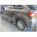 Пороги - B2 (нержавейка d=76) для Honda CRV 2012 Пороги из нержавейки