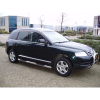 Пороги - B2 (нержавейка d=76) для Volkswagen Touareg