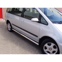 Пороги - B1 (нержавейка) для Volkswagen Sharan