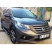 Пороги Redline (алюминий +пластик) для Honda CRV 2012 Алюминиевые пороги