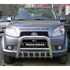 Защита переднего бампера - кенгурятник с грилем (d=60) для Daihatsu Terios TERIOS 