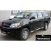 Пороги - B2 (нержавейка d=76) для Toyota Hilux HILUX