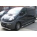 Пороги - B2 (нержавейка d=76) для Opel Vivaro VIVARO