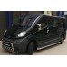 Пороги - C2 (нержавейка d=60) для Opel Vivaro VIVARO