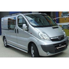 Пороги - B1 (нержавейка) для Opel Vivaro VIVARO